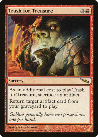 Trash for Treasure [Mirrodin] | Black Swamp Games