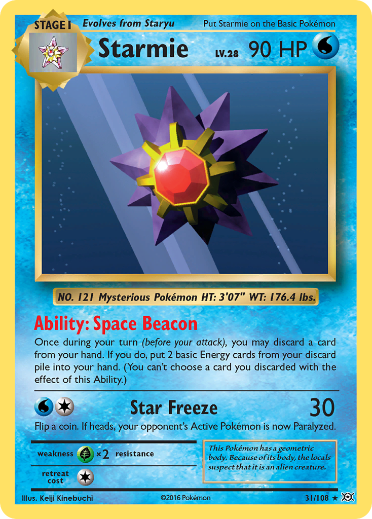 Starmie (31/108) [XY: Evolutions] | Black Swamp Games