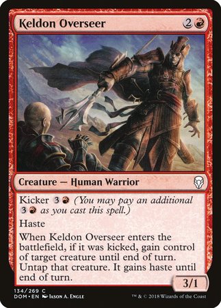 Keldon Overseer [Dominaria] | Black Swamp Games
