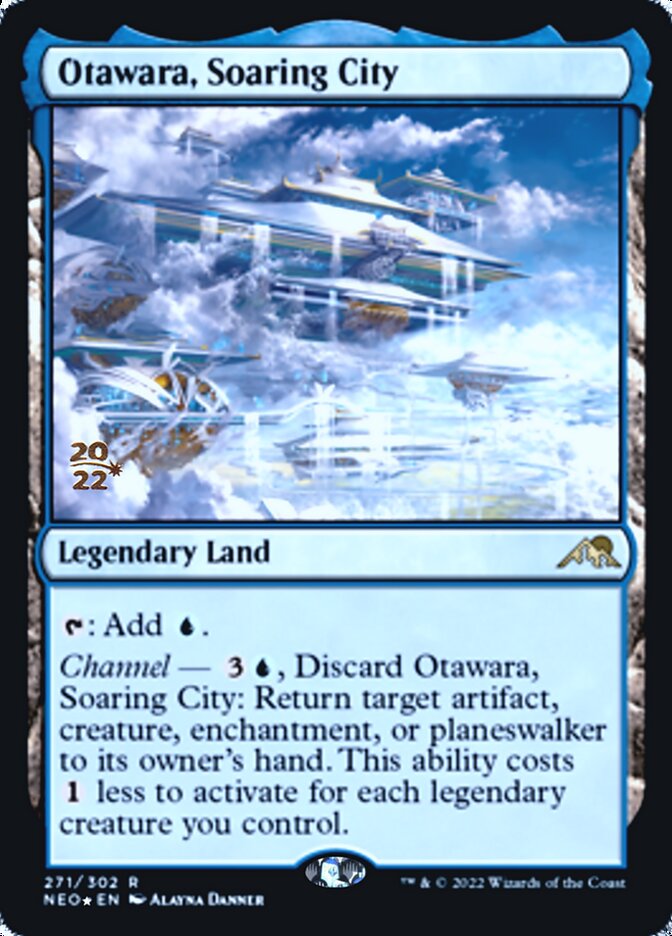 Otawara, Soaring City [Kamigawa: Neon Dynasty Prerelease Promos] | Black Swamp Games