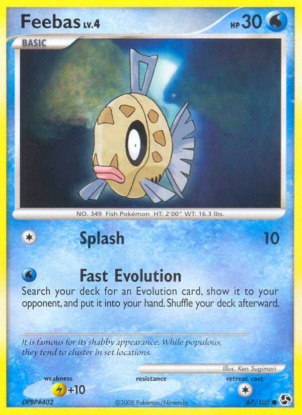 Feebas (67/106) [Diamond & Pearl: Great Encounters] | Black Swamp Games