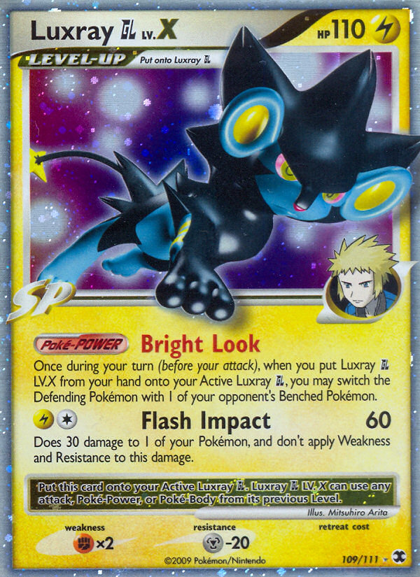 Luxray GL LV.X (109/111) [Platinum: Rising Rivals] | Black Swamp Games