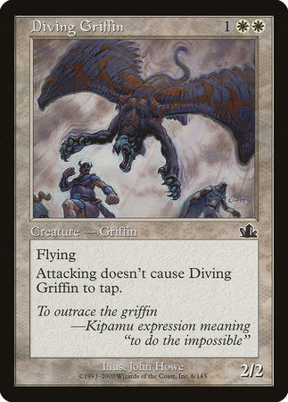 Diving Griffin [Prophecy] | Black Swamp Games