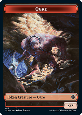 Ogre // Zombie Double-Sided Token [Starter Commander Decks] | Black Swamp Games