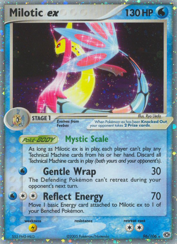 Milotic ex (96/106) [EX: Emerald] | Black Swamp Games