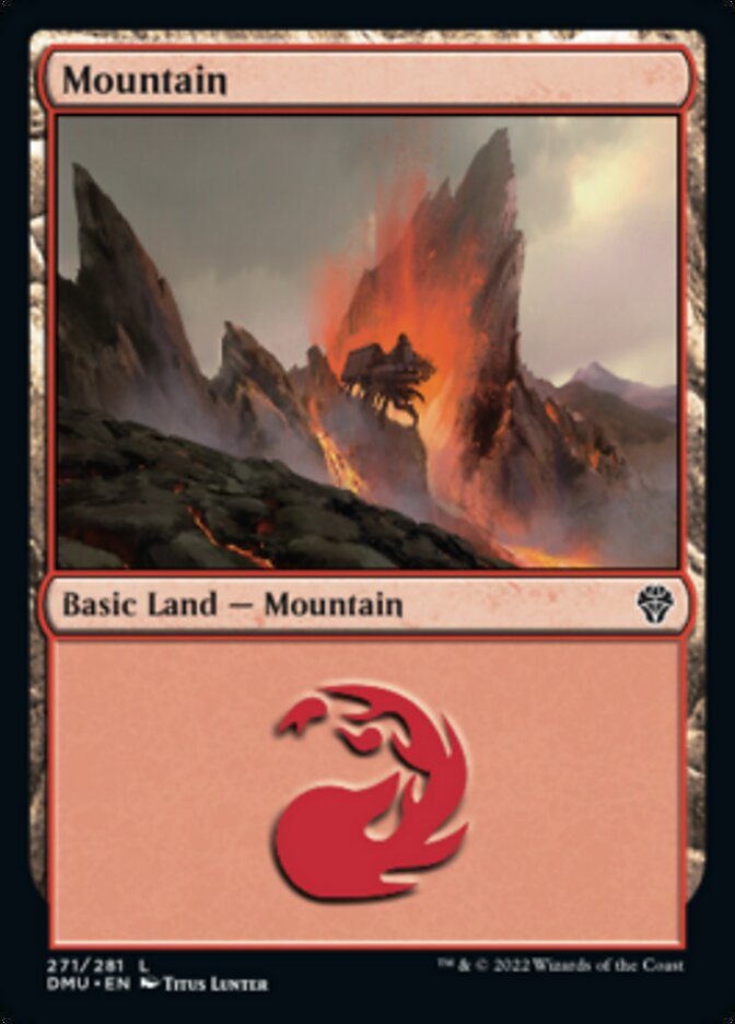 Mountain (271) [Dominaria United] | Black Swamp Games