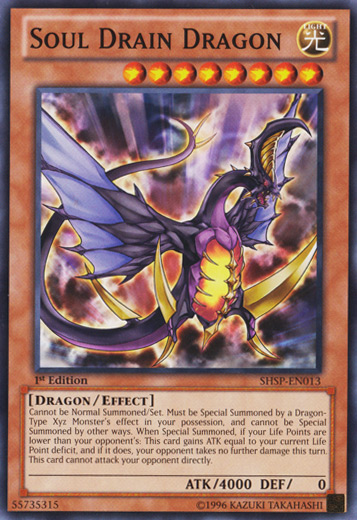 Soul Drain Dragon [SHSP-EN013] Common | Black Swamp Games