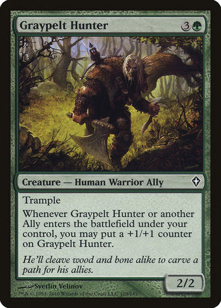 Graypelt Hunter [Worldwake] | Black Swamp Games