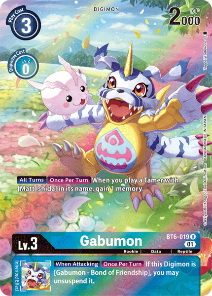 Gabumon [BT6-019] (Alternate Art) [Double Diamond] | Black Swamp Games