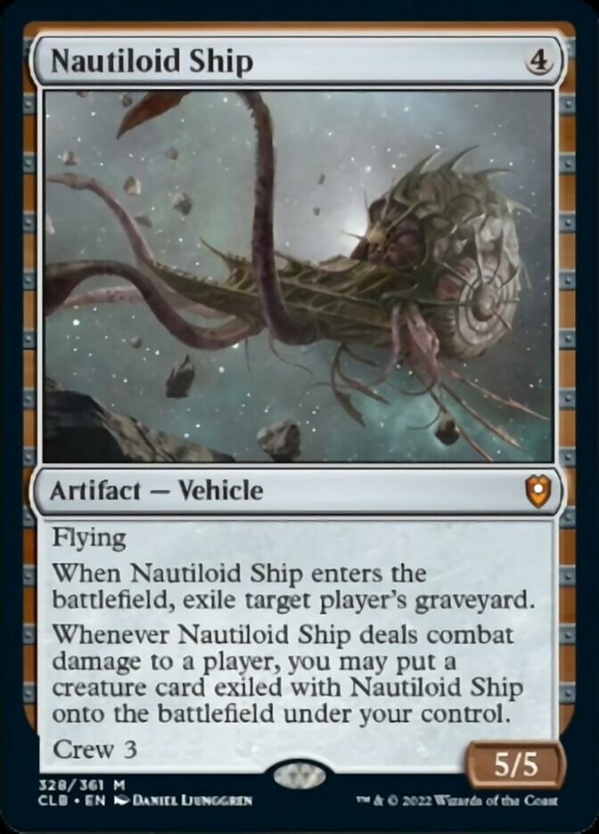 Nautiloid Ship [Commander Legends: Battle for Baldur's Gate] | Black Swamp Games