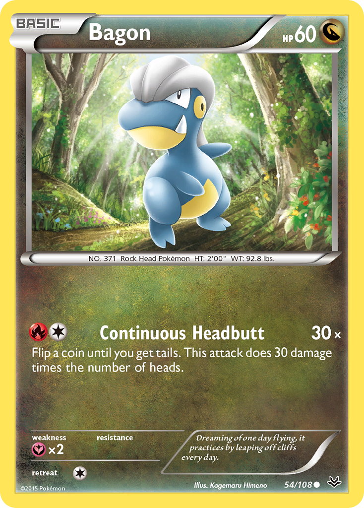 Bagon (54/108) [XY: Roaring Skies] | Black Swamp Games