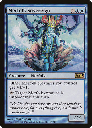 Merfolk Sovereign [Magic 2011] | Black Swamp Games