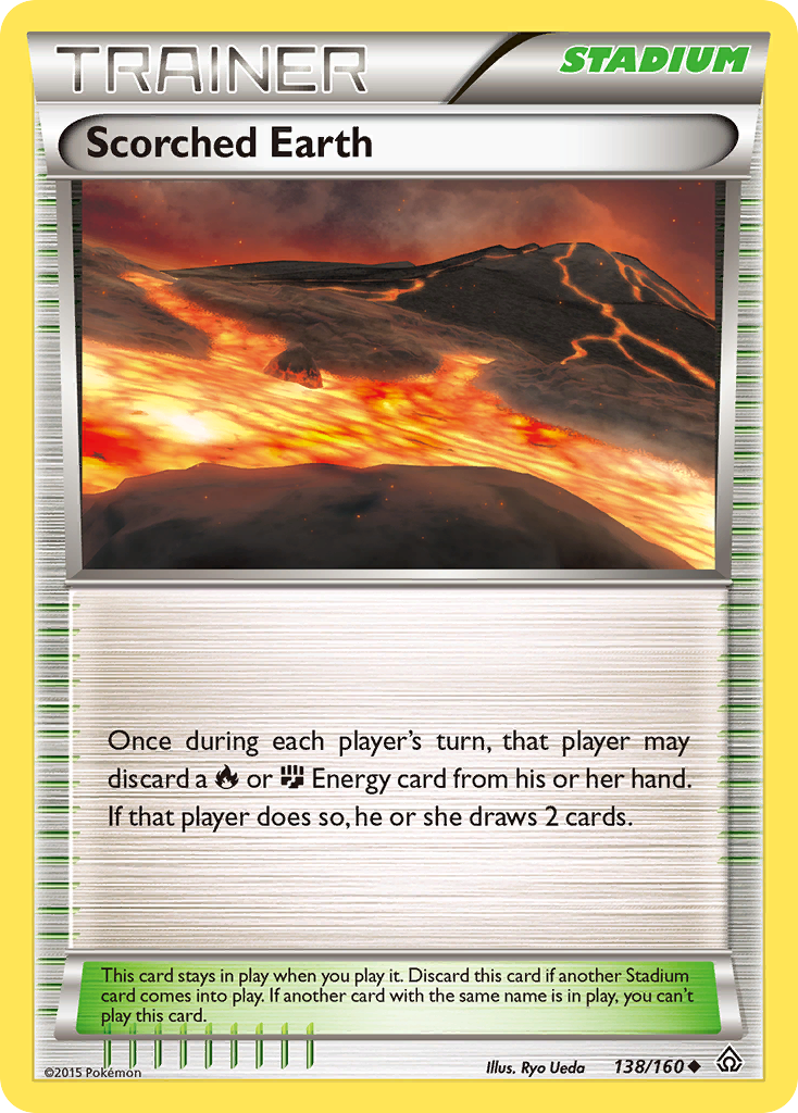 Scorched Earth (138/160) [XY: Primal Clash] | Black Swamp Games