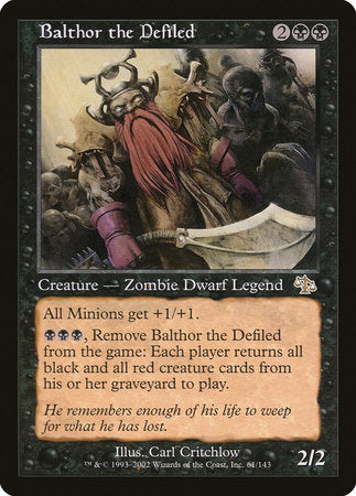 Balthor the Defiled [Judgment] | Black Swamp Games
