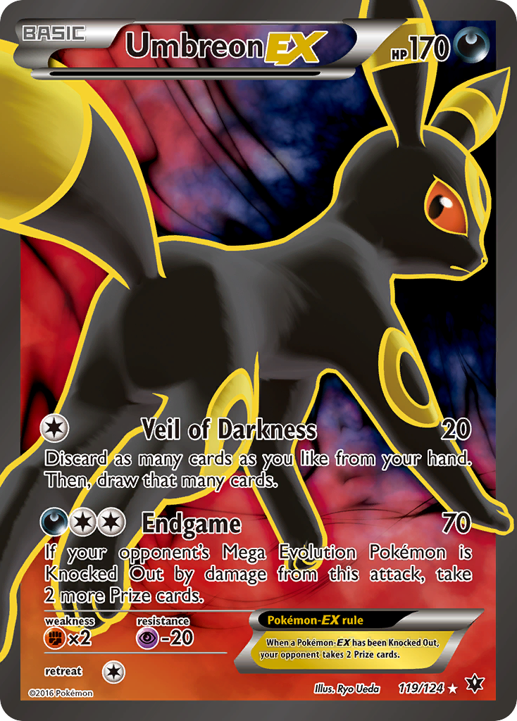 Umbreon EX (119/124) [XY: Fates Collide] | Black Swamp Games