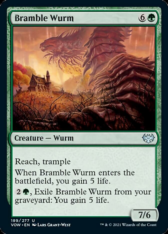 Bramble Wurm [Innistrad: Crimson Vow] | Black Swamp Games