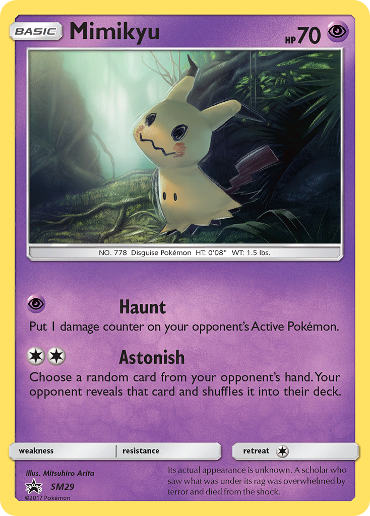 Mimikyu (SM29) [Sun & Moon: Black Star Promos] | Black Swamp Games