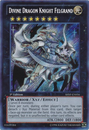 Divine Dragon Knight Felgrand [SHSP-EN056] Secret Rare | Black Swamp Games