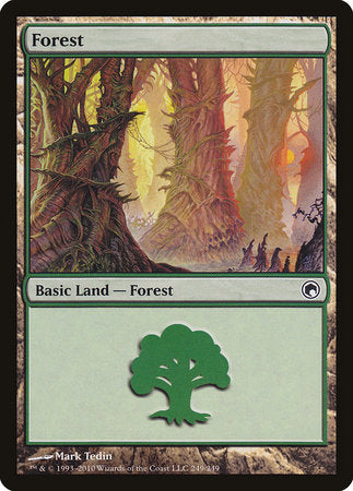 Forest (249) [Scars of Mirrodin] | Black Swamp Games