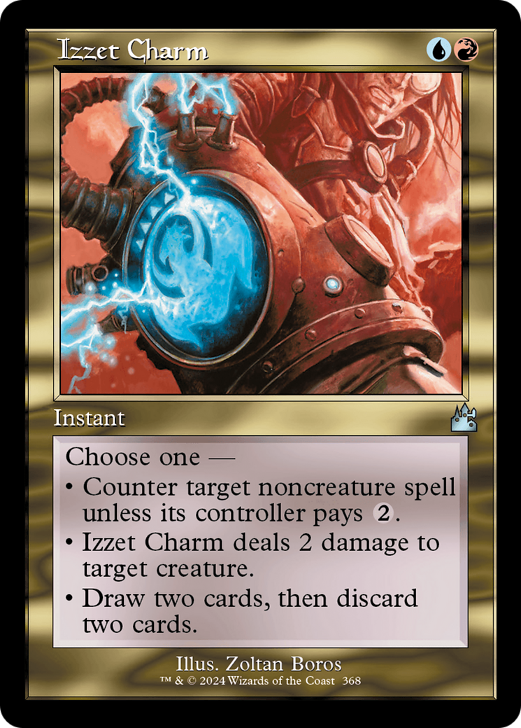 Izzet Charm (Retro Frame) [Ravnica Remastered] | Black Swamp Games