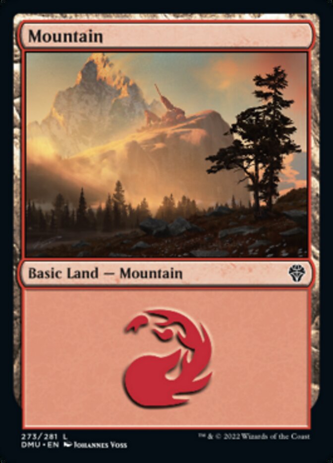 Mountain (273) [Dominaria United] | Black Swamp Games