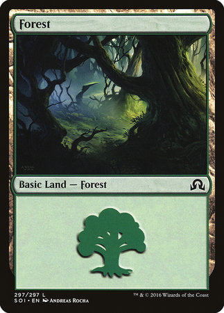 Forest (297) [Shadows over Innistrad] | Black Swamp Games