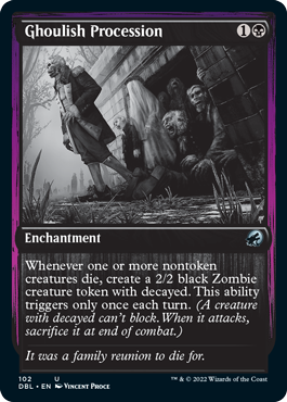 Ghoulish Procession [Innistrad: Double Feature] | Black Swamp Games