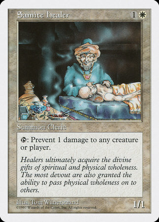 Samite Healer [Fifth Edition] | Black Swamp Games