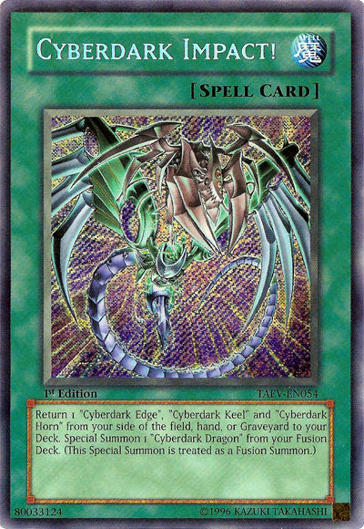 Cyberdark Impact! [TAEV-EN054] Secret Rare | Black Swamp Games