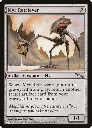 Myr Retriever [Mirrodin] | Black Swamp Games