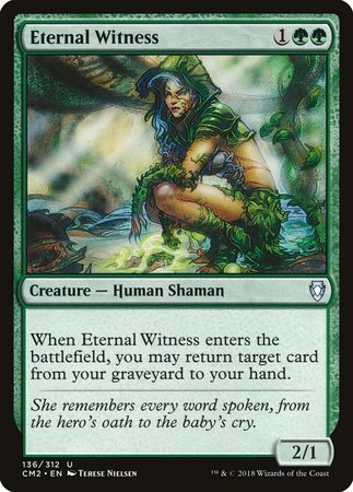 Eternal Witness [Commander Anthology Volume II] | Black Swamp Games