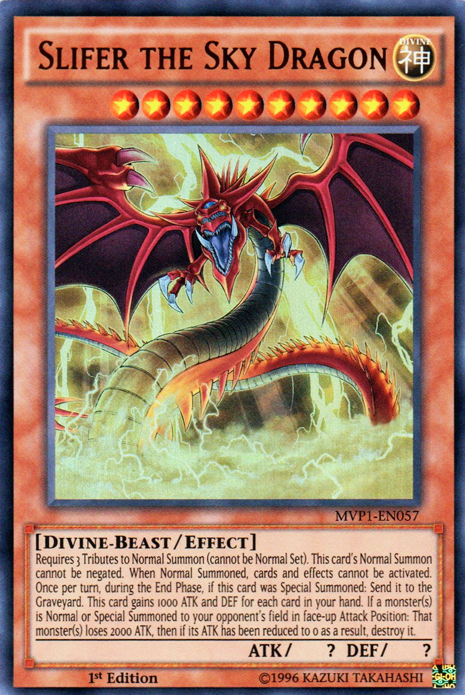 Slifer the Sky Dragon [MVP1-EN057] Ultra Rare | Black Swamp Games