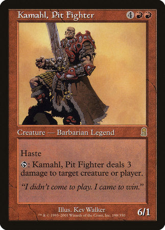 Kamahl, Pit Fighter [Odyssey] | Black Swamp Games