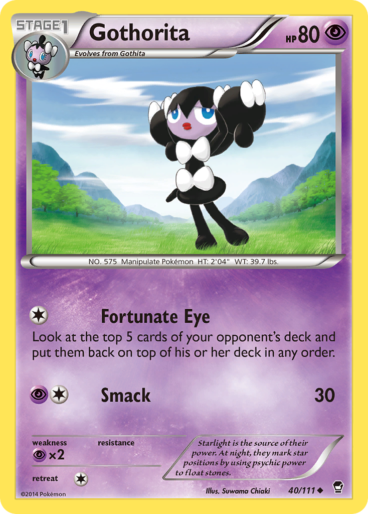 Gothorita (40/111) [XY: Furious Fists] | Black Swamp Games