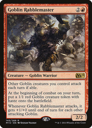 Goblin Rabblemaster [Magic 2015] | Black Swamp Games