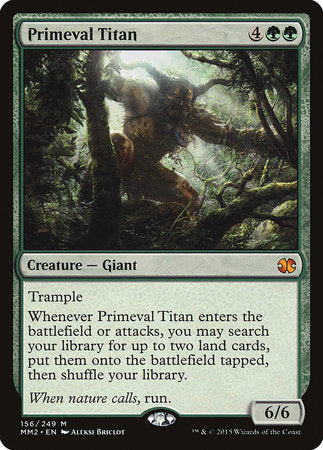 Primeval Titan [Modern Masters 2015] | Black Swamp Games