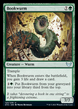 Bookwurm [Strixhaven: School of Mages] | Black Swamp Games