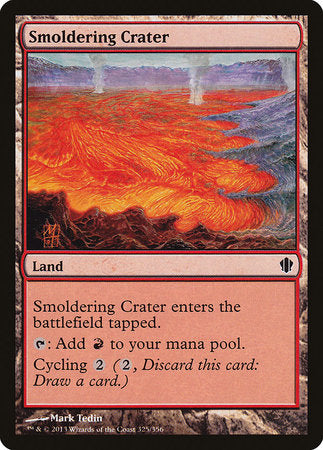 Smoldering Crater [Commander 2013] | Black Swamp Games