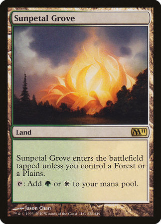 Sunpetal Grove [Magic 2011] | Black Swamp Games