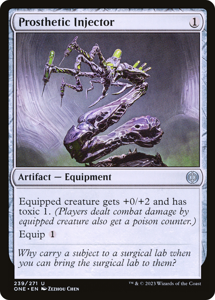 Prosthetic Injector [Phyrexia: All Will Be One] | Black Swamp Games