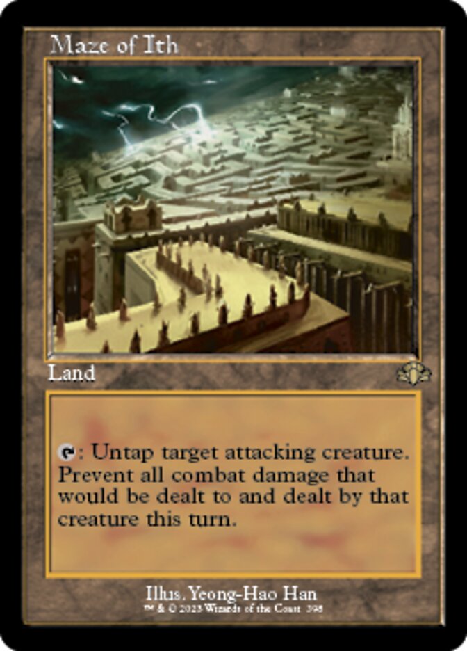 Maze of Ith (Retro) [Dominaria Remastered] | Black Swamp Games