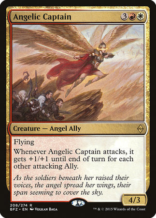 Angelic Captain [Battle for Zendikar] | Black Swamp Games