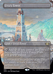 Urza's Tower (Borderless) [Double Masters] | Black Swamp Games