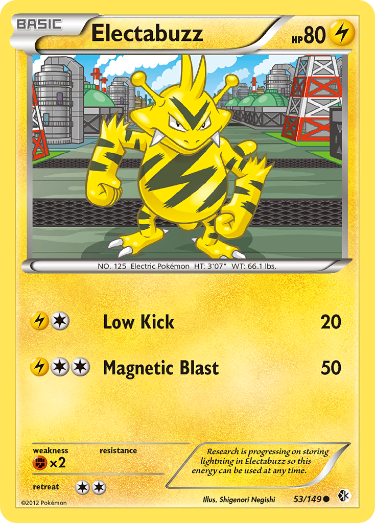 Electabuzz (53/149) [Black & White: Boundaries Crossed] | Black Swamp Games