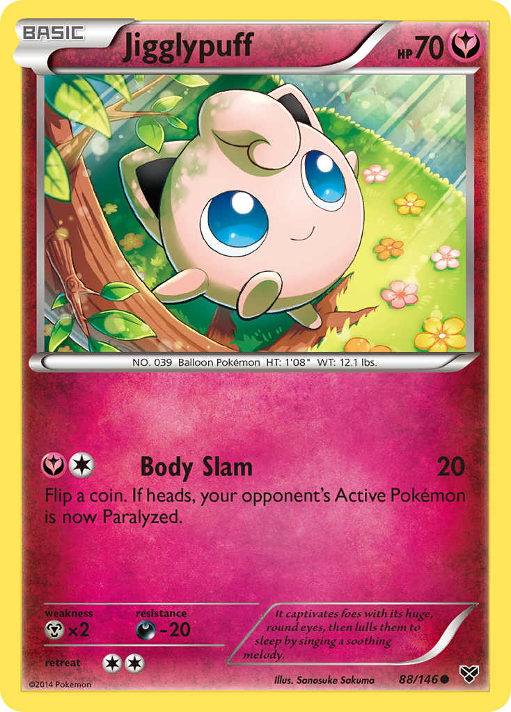 Jigglypuff (88/146) [XY: Base Set] | Black Swamp Games