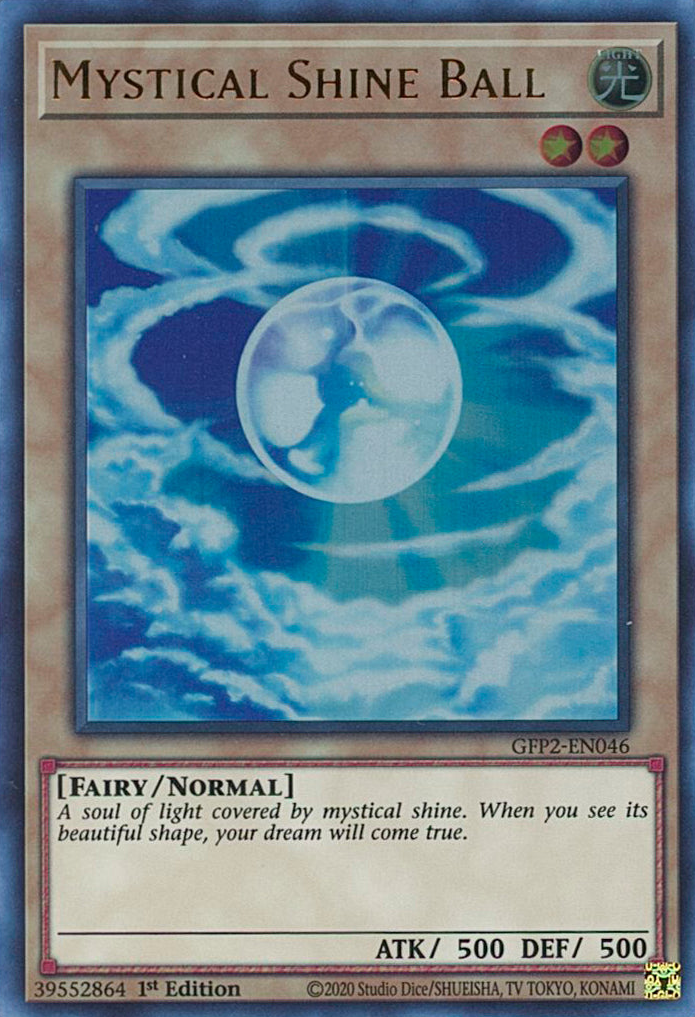 Mystical Shine Ball [GFP2-EN046] Ultra Rare | Black Swamp Games