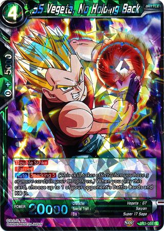 SS Vegeta, No Holding Back (BT5-058) [Miraculous Revival] | Black Swamp Games