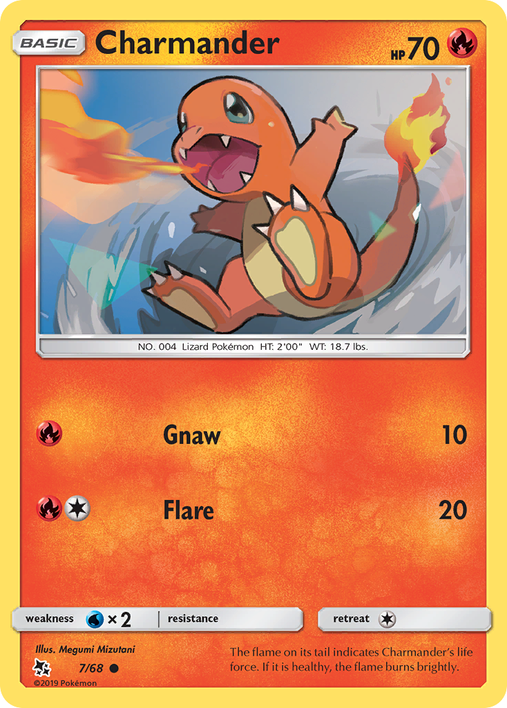 Charmander (7/68) [Sun & Moon: Hidden Fates] | Black Swamp Games