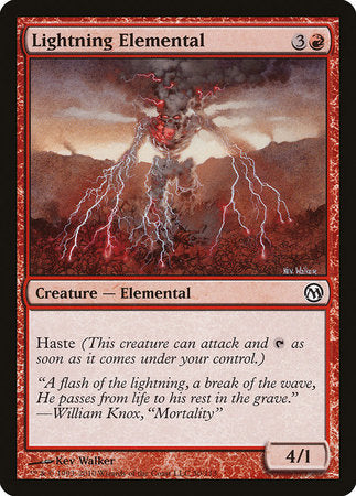 Lightning Elemental [Duels of the Planeswalkers] | Black Swamp Games