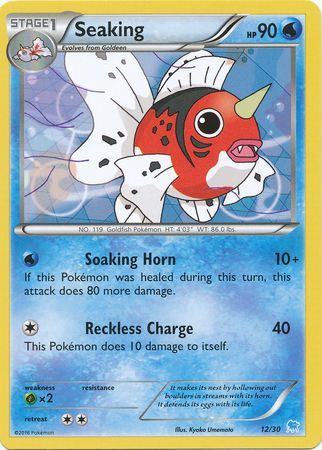 Seaking (12/30) [XY: Trainer Kit 3 - Suicune] | Black Swamp Games